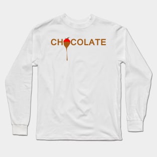 Chocolate and Strawberry Long Sleeve T-Shirt